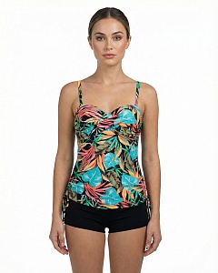 23725 Купальник раздельный танкини (40-48)