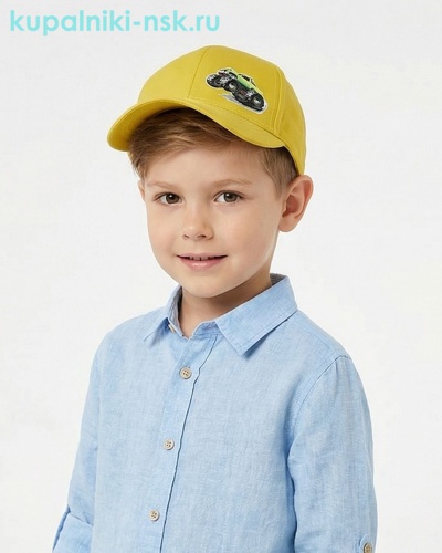 325-BS Бейсболка для мальчика (52-54) - Купальники-НСК. Купальники и плавки оптом и в розницу.
