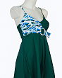 Купальники раздельные SameGame 98 P Купальник раздельный платье (44-54) - т.зеленый