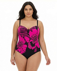 1252 LD Купальник сплошной (54-62)