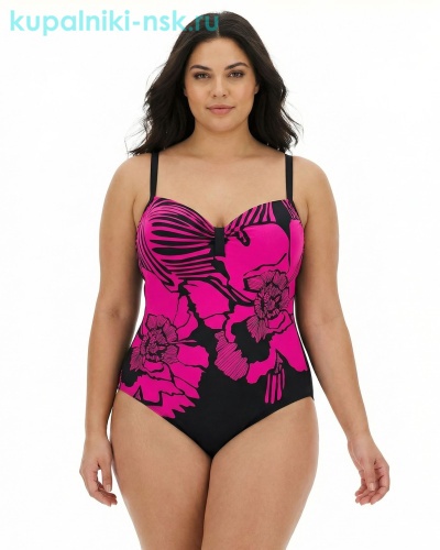 1252 LD Купальник сплошной (54-62) - Купальники-НСК. Купальники и плавки оптом и в розницу.