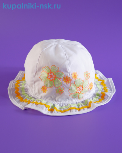 453 ЛЕ Вьюнок Панама для девочки (46-52) - Купальники-НСК. Купальники и плавки оптом и в розницу.