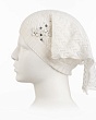 Головные уборы Поляярик 05-49-ST Косынка для девочки (50-52) - молочный