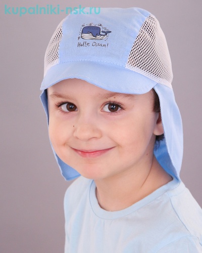 03-1-OT Кепка-арафатка для мальчика (46-48) - Купальники-НСК. Купальники и плавки оптом и в розницу.