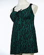 Купальники раздельные Z. Five 25099 F платье (64-72) Купальник - черный-зеленый