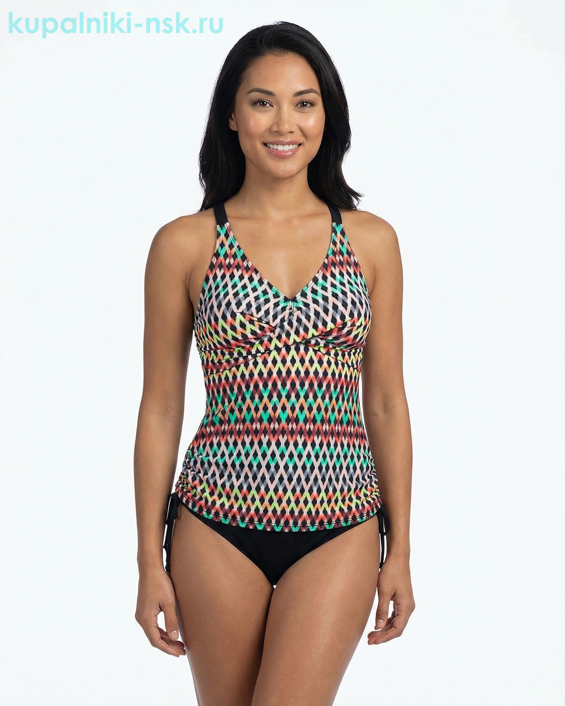 23685-1 Купальник раздельный танкини (40-48)