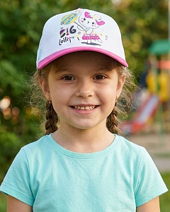 3326-MC Бейсболка для девочки (48-50)