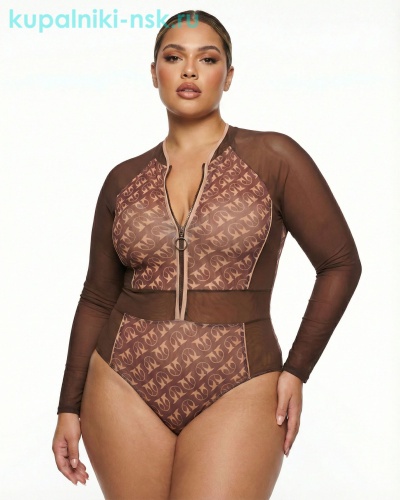 227 AH-1 FS Купальник сплошной пропускающий загар (42-50) - Купальники-НСК. Купальники и плавки оптом и в розницу.