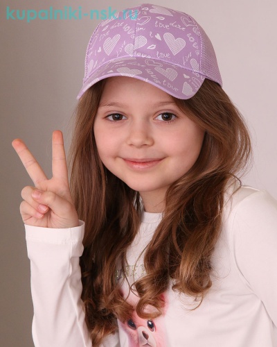 764-BS Бейсболка для девочки (50-52) - Купальники-НСК. Купальники и плавки оптом и в розницу.