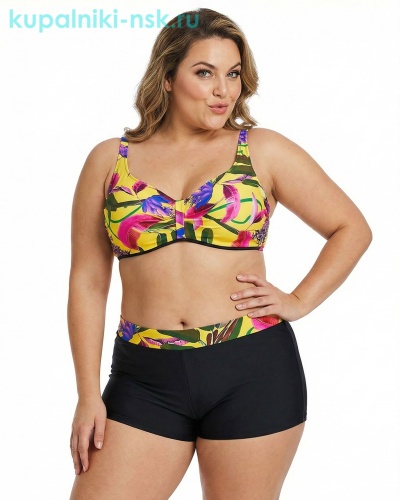 1885-8 X Купальник раздельный (54-62) - Купальники-НСК. Купальники и плавки оптом и в розницу.