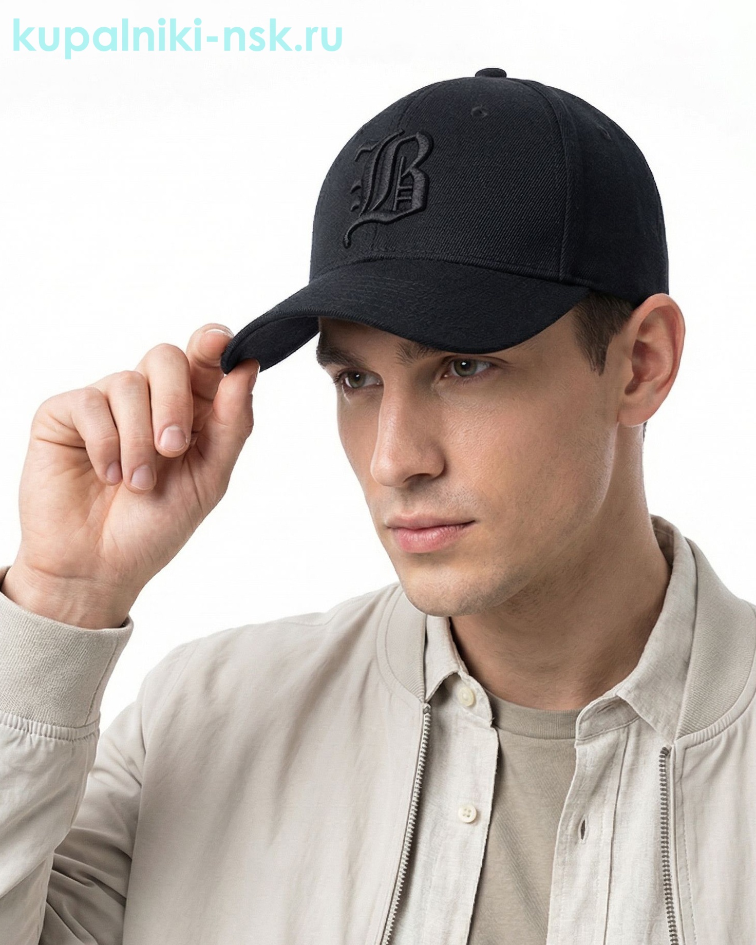 8758408 Бейсболка мужская (56-58)