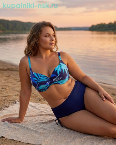 25153 Купальник раздельный (48-52) - Купальники-НСК. Купальники и плавки оптом и в розницу.