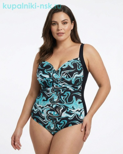 6030 Купальник сплошной (54-62) - Купальники-НСК. Купальники и плавки оптом и в розницу.