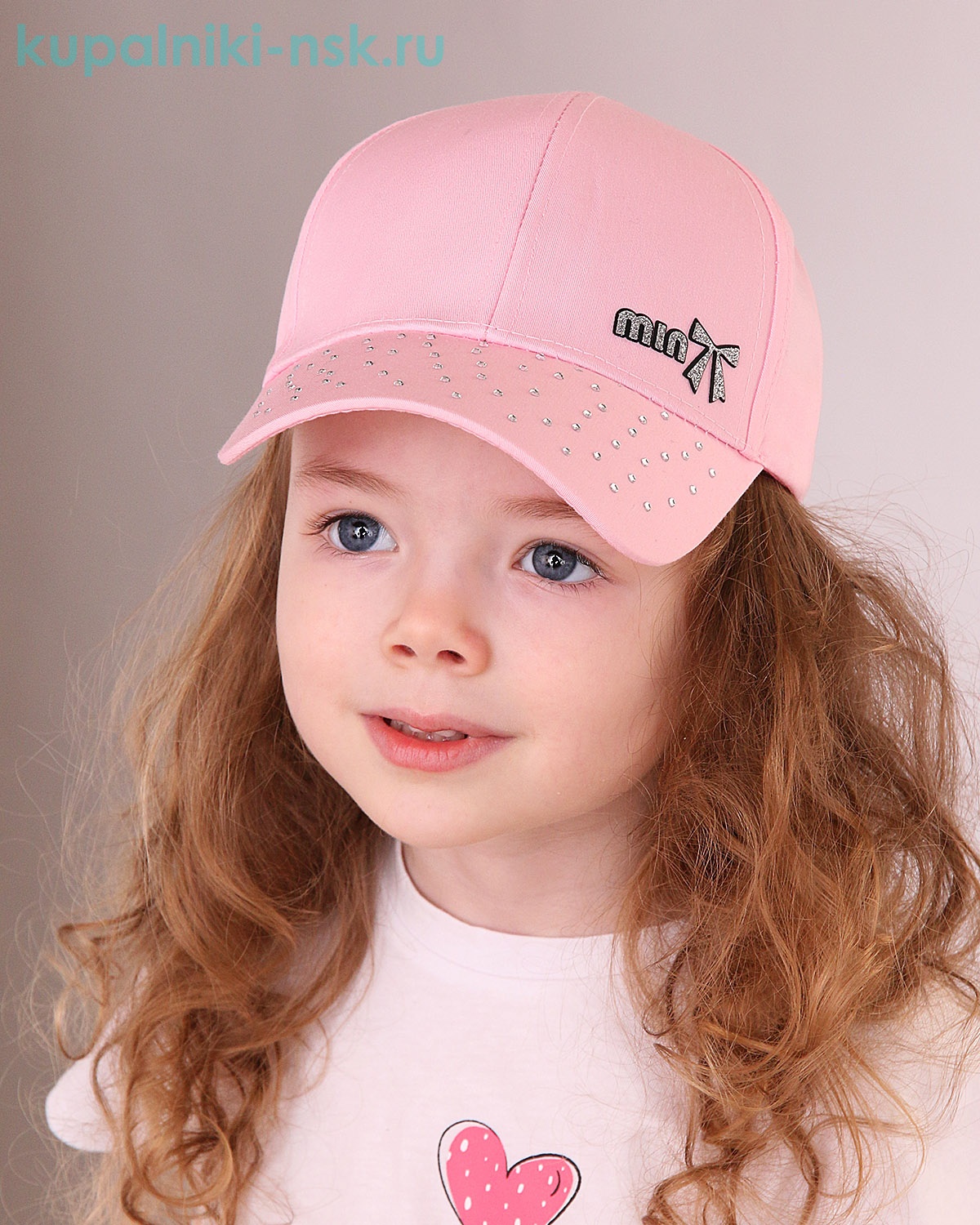 802-BS Бейсболка для девочки (50-52)