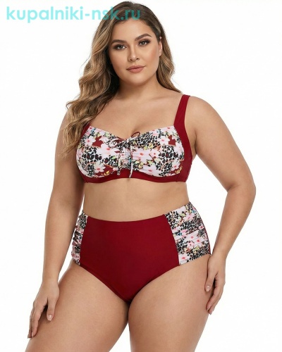 101 N Купальник раздельный (50-58) - Купальники-НСК. Купальники и плавки оптом и в розницу.