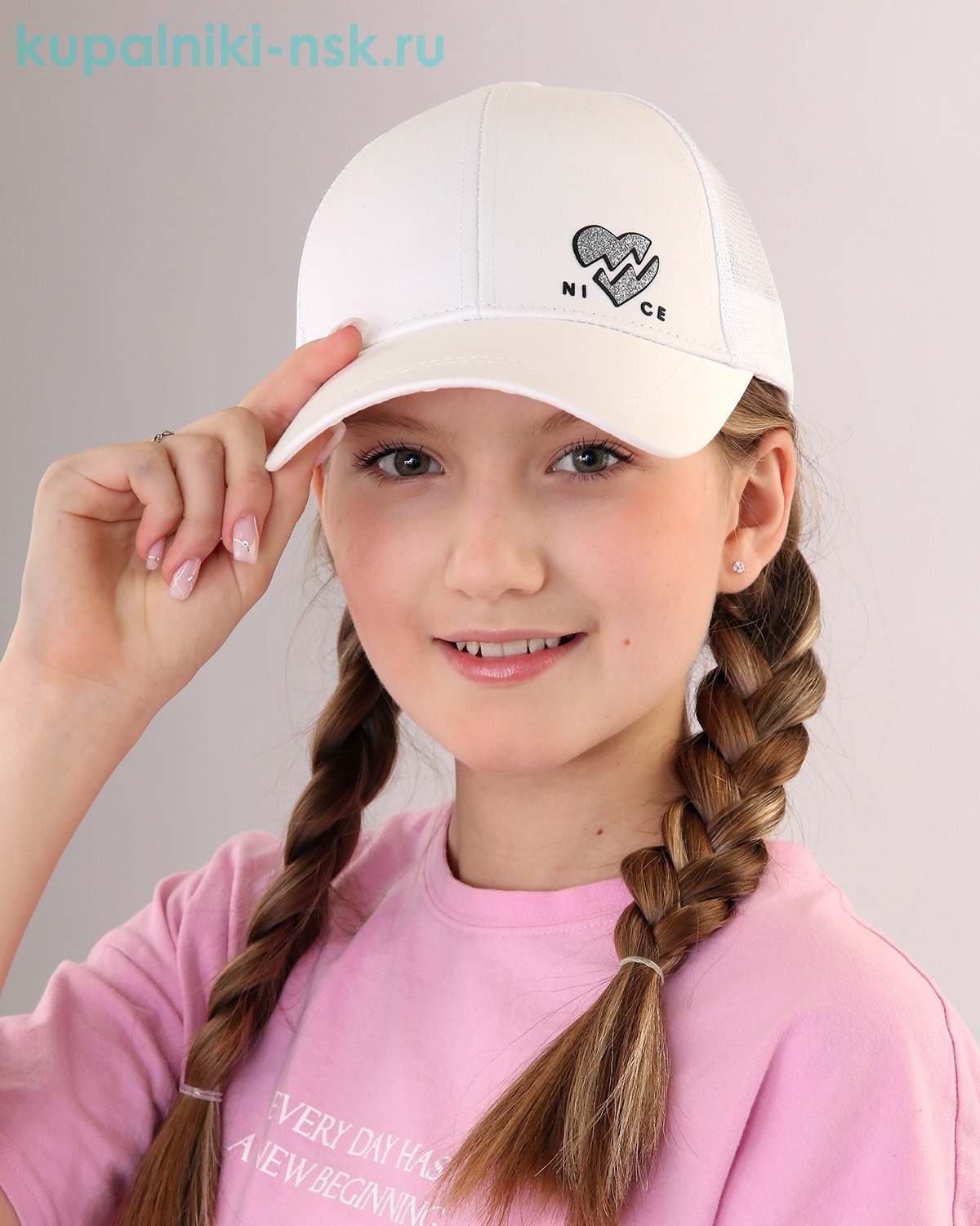 793-BS Бейсболка для девочки (54-56)