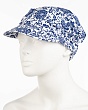 Головные уборы Инга Шляпный дом Повязка-козырек Козырек женский (55-60) - белый-синий