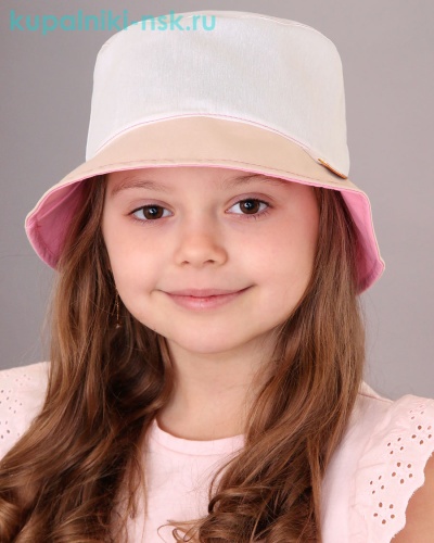 06-35-CT Панама для девочки (50-52) - Купальники-НСК. Купальники и плавки оптом и в розницу.