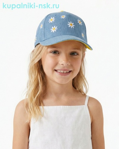 4229-МВ Бейсболка для девочки (52-56) - Купальники-НСК. Купальники и плавки оптом и в розницу.