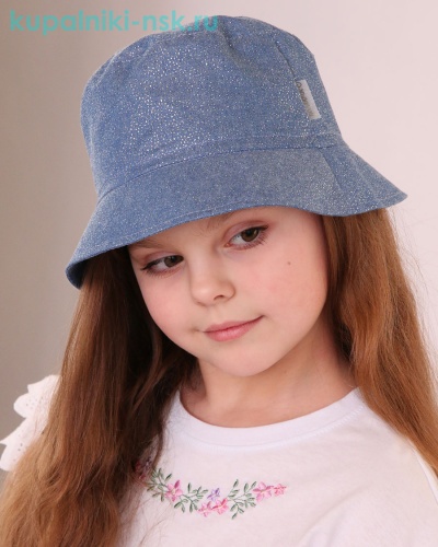02-76-PT Панама для девочки (52-54) - Купальники-НСК. Купальники и плавки оптом и в розницу.