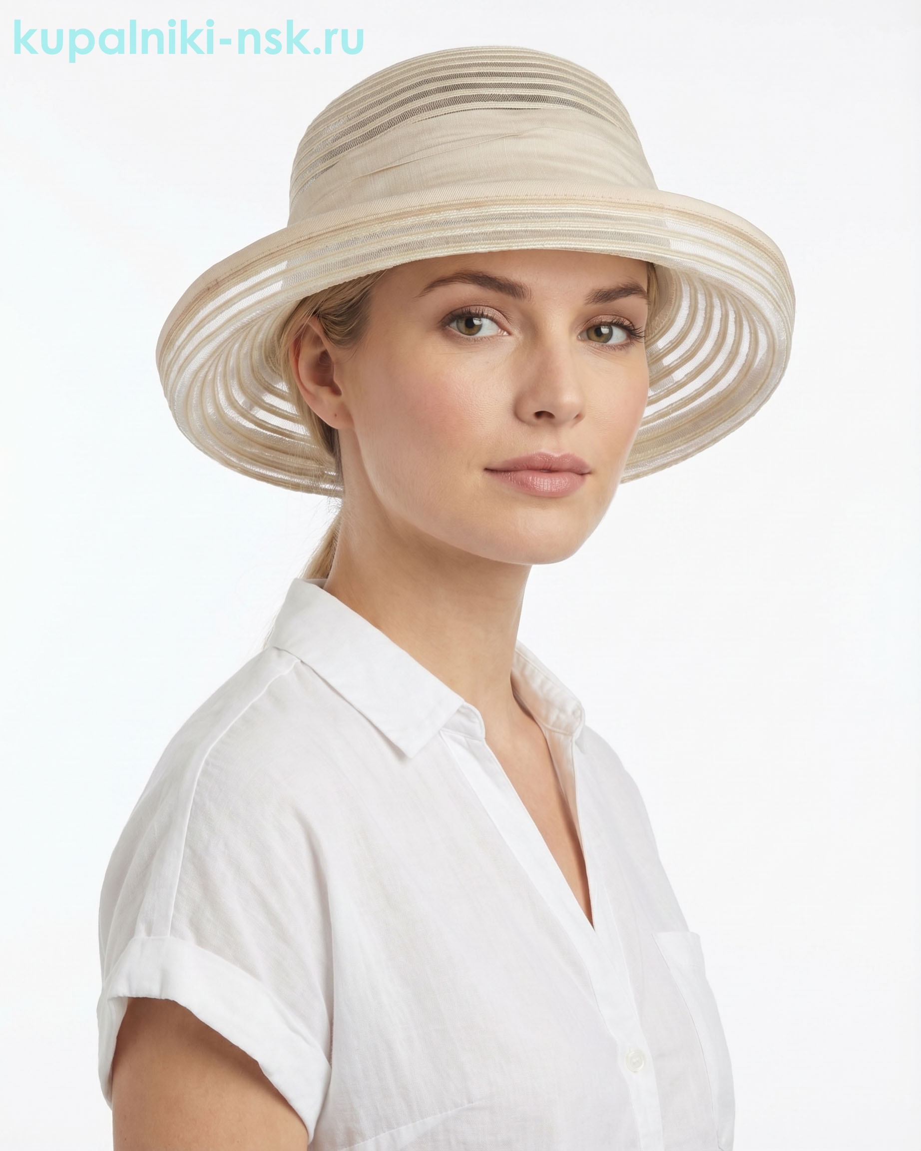 Ш49 Кокетка Шляпа женская (56-58)