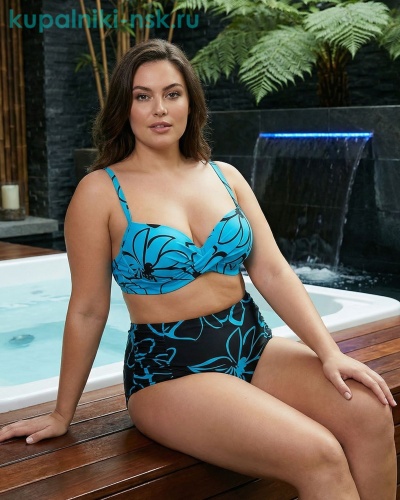 2366 LD Купальник раздельный (50-58) - Купальники-НСК. Купальники и плавки оптом и в розницу.