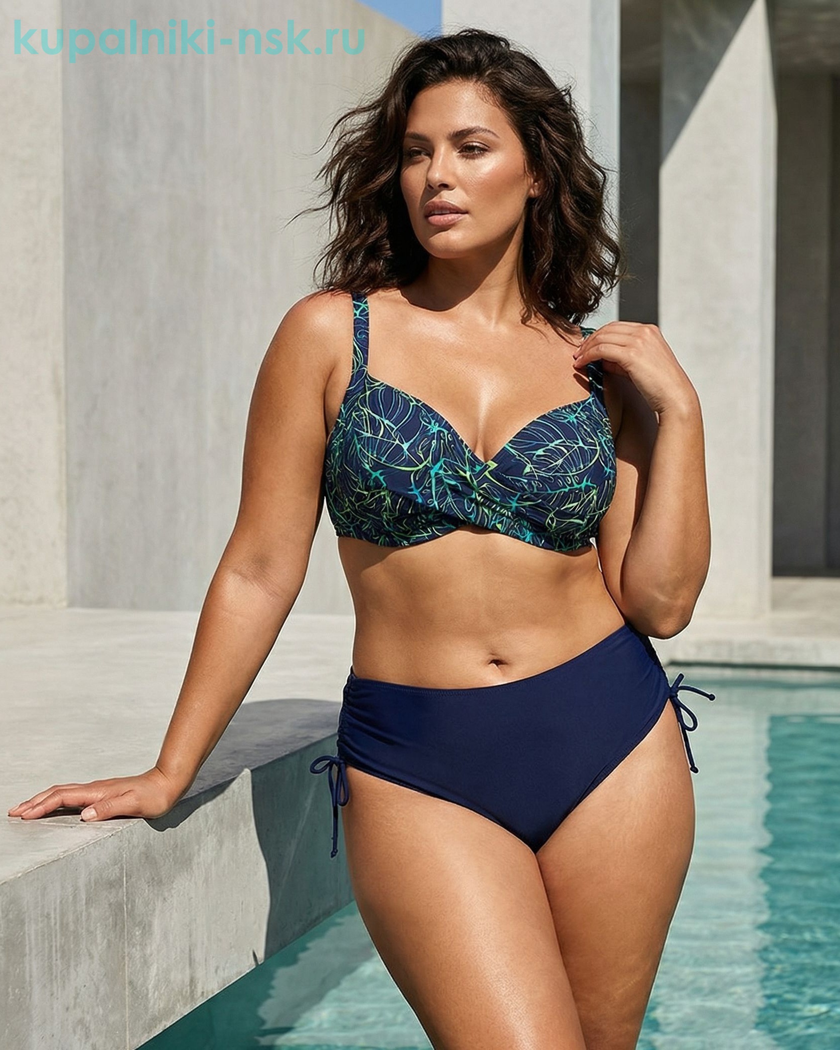 3832-5 Купальник раздельный (48-58)