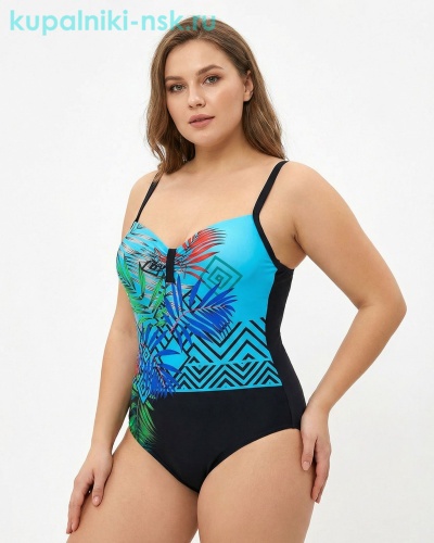 157 B Купальник сплошной (52-60) - Купальники-НСК. Купальники и плавки оптом и в розницу.