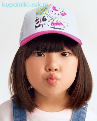 3326-MC Бейсболка для девочки (48-50) - Купальники-НСК. Купальники и плавки оптом и в розницу.