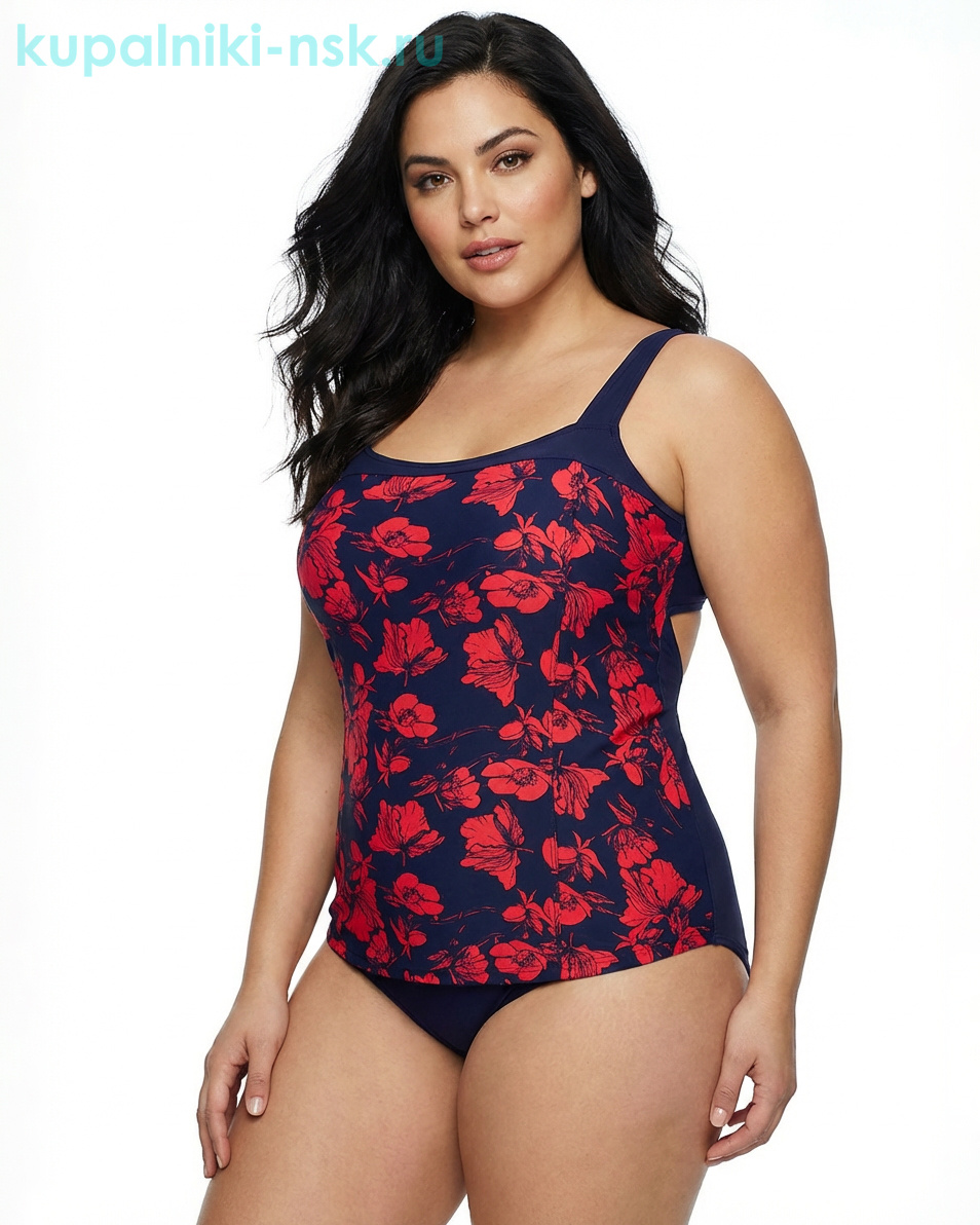 1041 H Купальник сплошной (50-58)