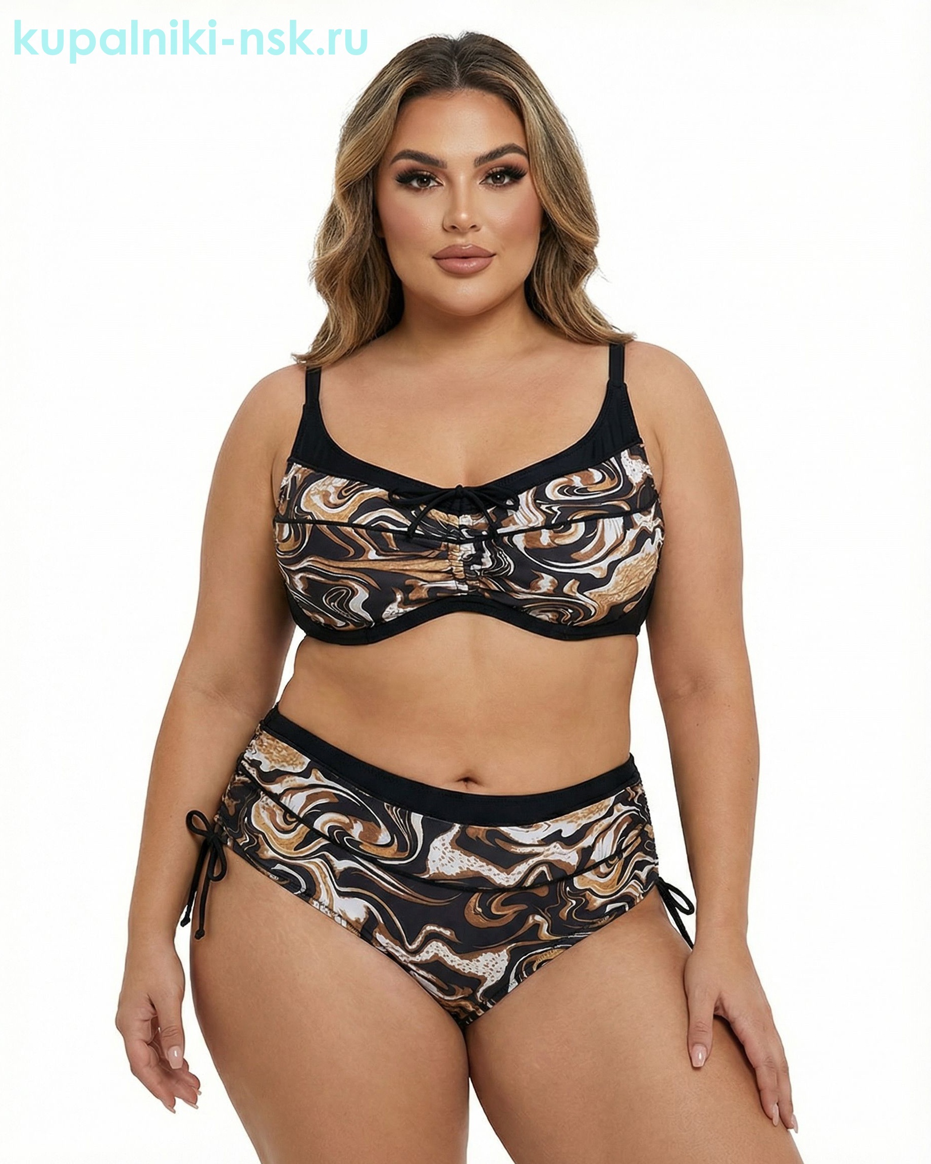 4018 Купальник раздельный (52-60)