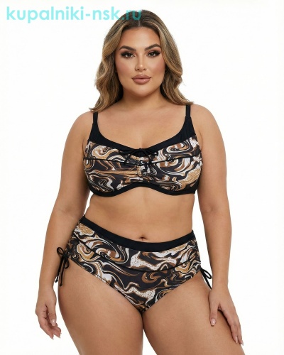 4018 Купальник раздельный (52-60) - Купальники-НСК. Купальники и плавки оптом и в розницу.