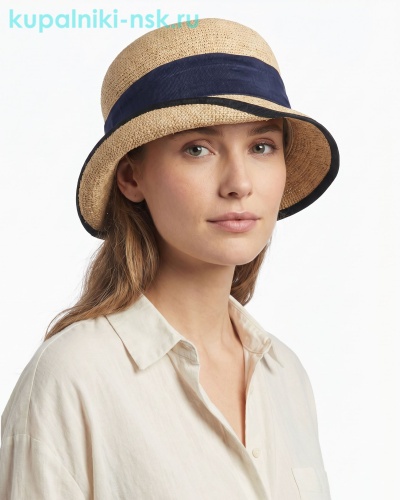 Ш48 Шляпа женская (56-58) - Купальники-НСК. Купальники и плавки оптом и в розницу.