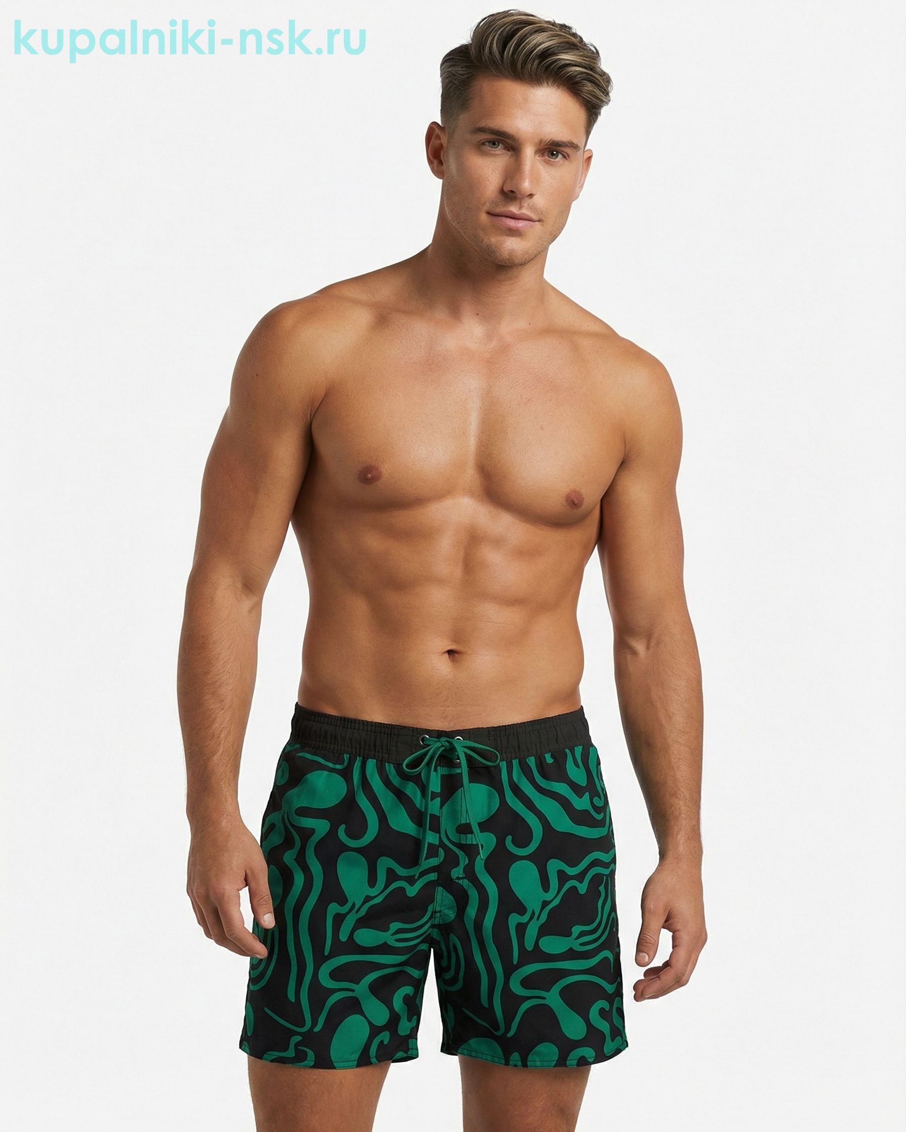 5409 D Шорты прогулочные мужские (44-54)