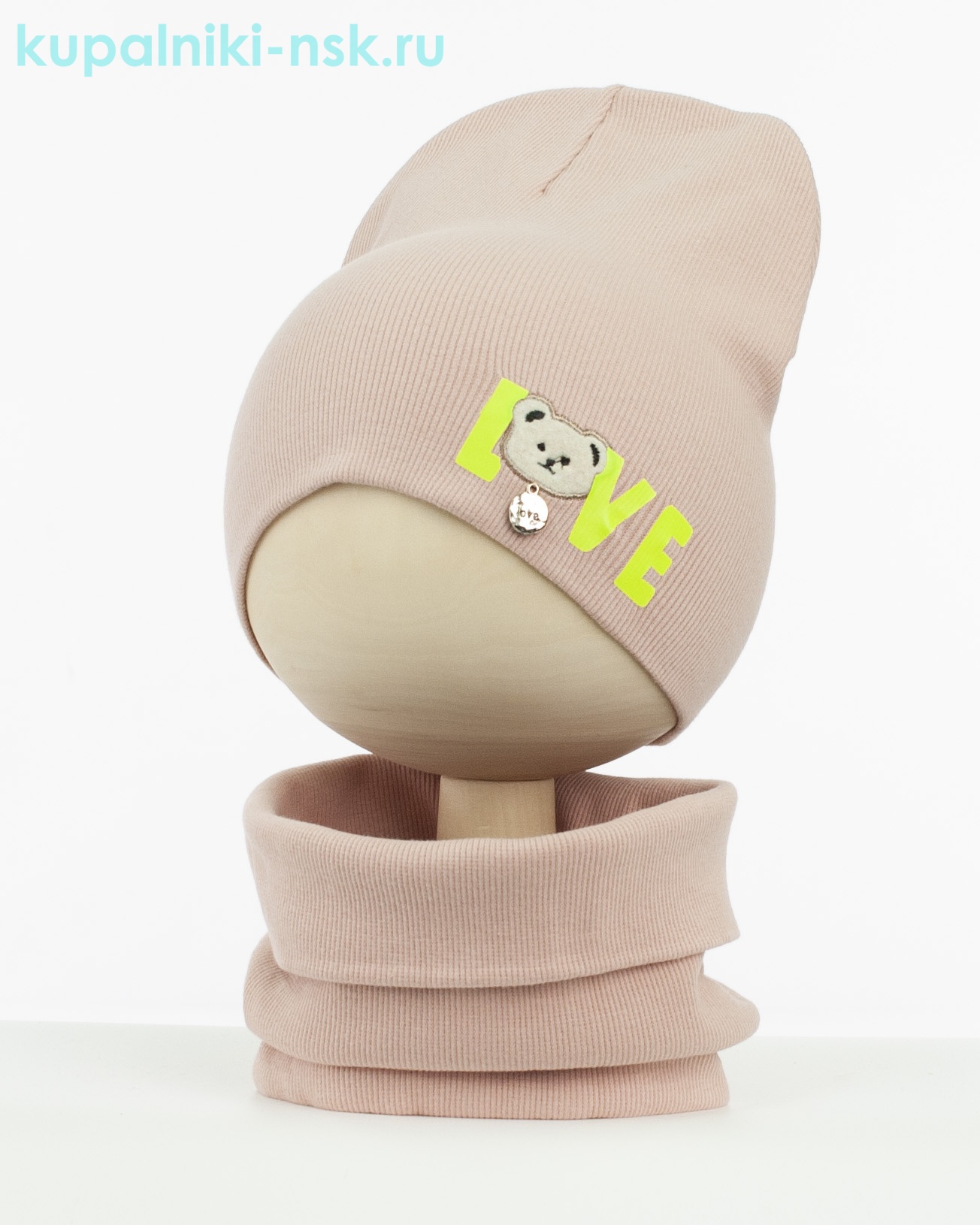 02-23-LT Комплект (колпак+снуд) (50-52)