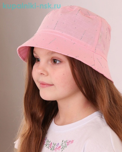 02-82-PT Панама для девочки (52-54) - Купальники-НСК. Купальники и плавки оптом и в розницу.