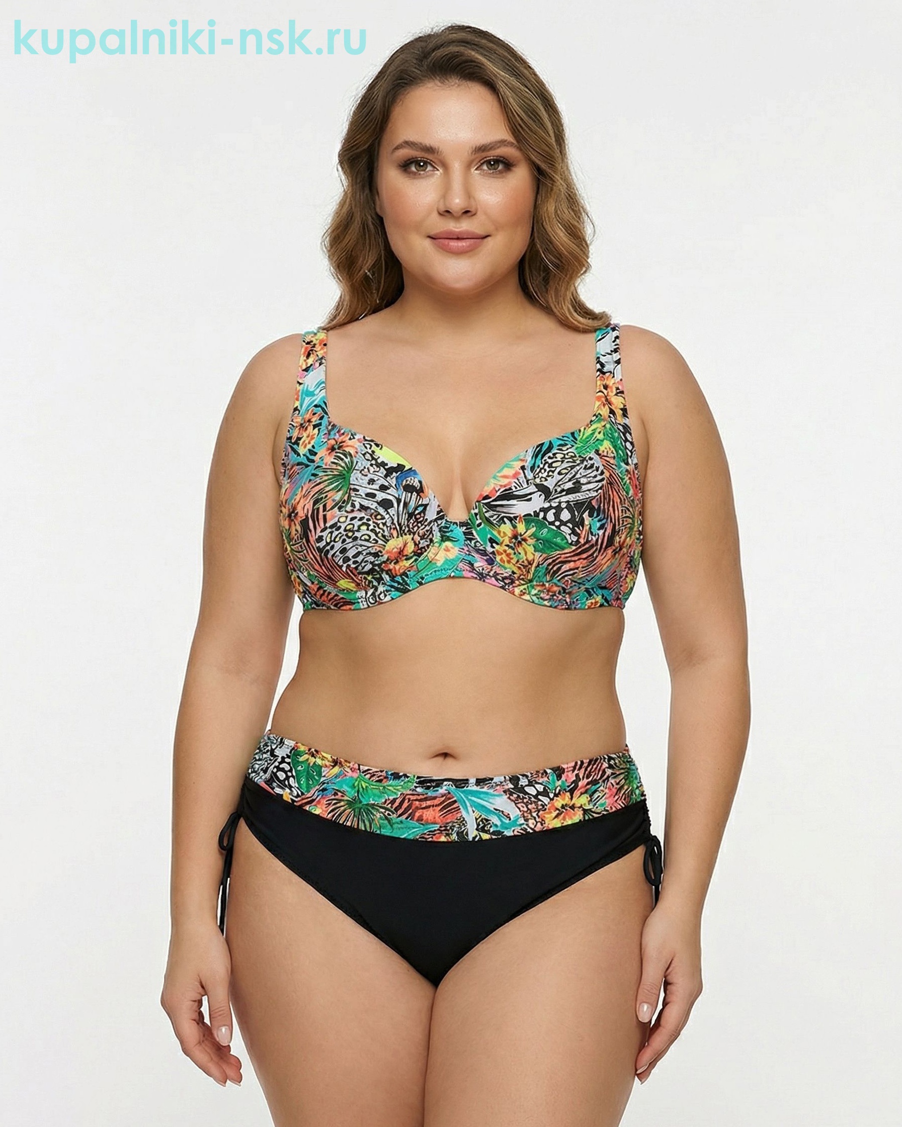 888 C Купальник раздельный (52-60)