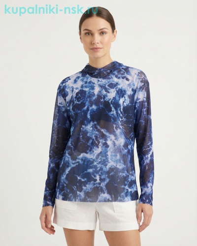 506 NFS Туника пропускающая загар (46-54) - Купальники-НСК. Купальники и плавки оптом и в розницу.