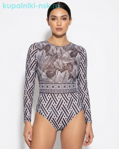 170 HR FS Купальник сплошной пропускающий загар (42-50) - Купальники-НСК. Купальники и плавки оптом и в розницу.