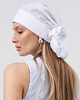 Головные уборы Levelpro Розанна Бандана лён (56-57) - белый