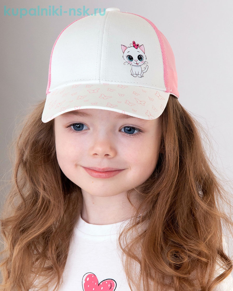 808-BS Бейсболка для девочки (48-50)