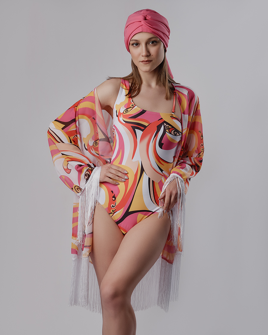 2631-2 Купальник сплошной с туникой (42-50) по цене от 1 505 руб ...